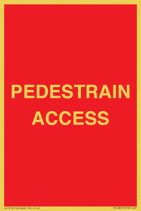 PEDESTRAIN ACCESS